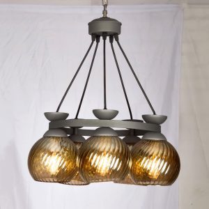 لوستر هفت شعله لایت لوستر کد ۱۹۰۴.7BK - Image 4