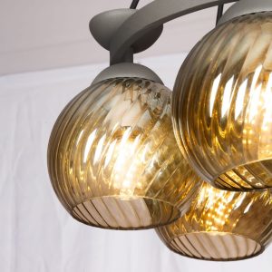 لوستر هفت شعله لایت لوستر کد ۱۹۰۴.7BK - Image 3