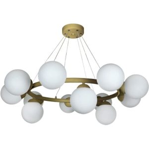 لوستر ۱۲ شعله لایت لوستر کد A1221/12 - Image 3