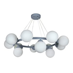 لوستر ۱۲ شعله لایت لوستر کد A1221/12 - Image 8