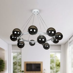لوستر ۱۲ شعله لایت لوستر کد A1221/12 - Image 10