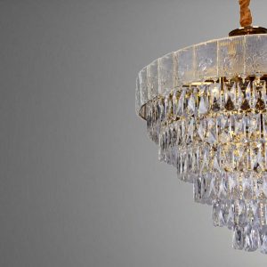 لوستر ۱۵ شعله لایت لوستر کد N2430/65GO - Image 2