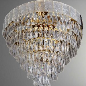 لوستر ۱۳ شعله لایت لوستر کد N2430/80*30GO - Image 6