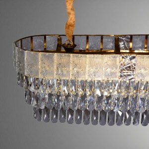 لوستر ۱۳ شعله لایت لوستر کد N2430/80*30GO - Image 5