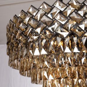 لوستر ۱۲ شعله لایت لوستر کد MO4437/60BK - Image 2