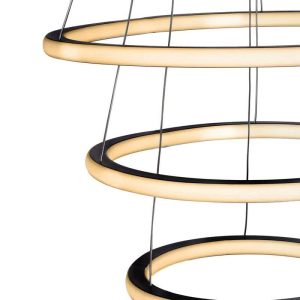 چراغ آویز لایت لوستر کد L6430/3BK - Image 2