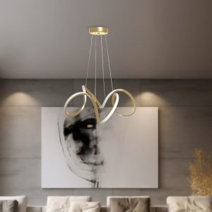 چراغ آویز لایت لوستر کد A6378/4H - Image 4