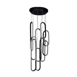 چراغ آویز لایت لوستر کد L6420/9BK