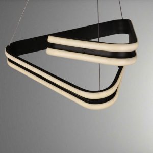 چراغ آویز لایت لوستر کد A6413/2BK - Image 6