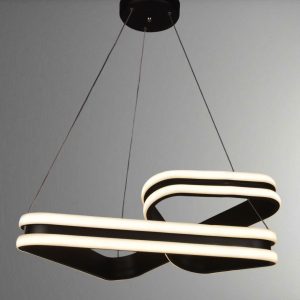 چراغ آویز لایت لوستر کد A6413/2BK - Image 5
