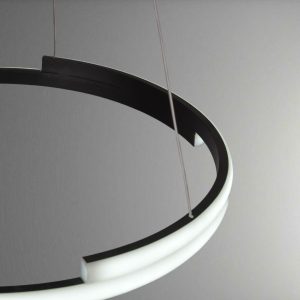 لوستر لایت مدل مدرن کد A6416/BK - Image 3
