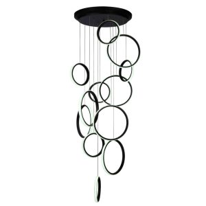 چراغ آویز لایت لوستر کد L6409/12BK