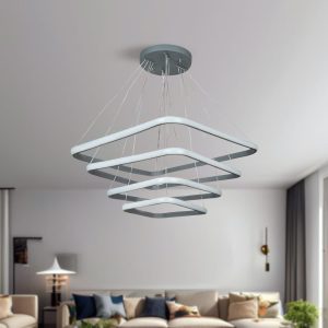 چراغ آویز لایت لوستر کد A6308-4 - Image 2