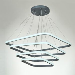 چراغ آویز لایت لوستر کد A6308-4 - Image 6