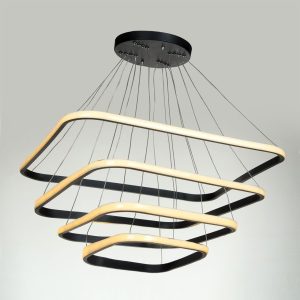 چراغ آویز لایت لوستر کد A6308-4 - Image 9