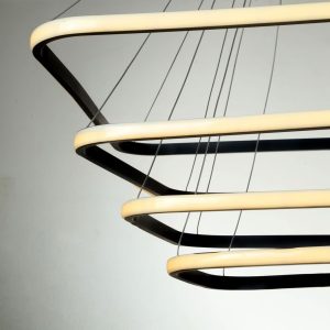 چراغ آویز لایت لوستر کد A6308-4 - Image 8