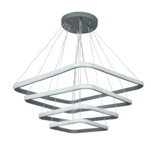 چراغ آویز لایت لوستر کد A6308-4 - Image 14